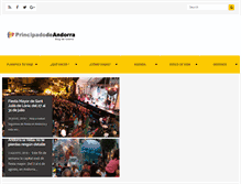 Tablet Screenshot of principado-de-andorra.com